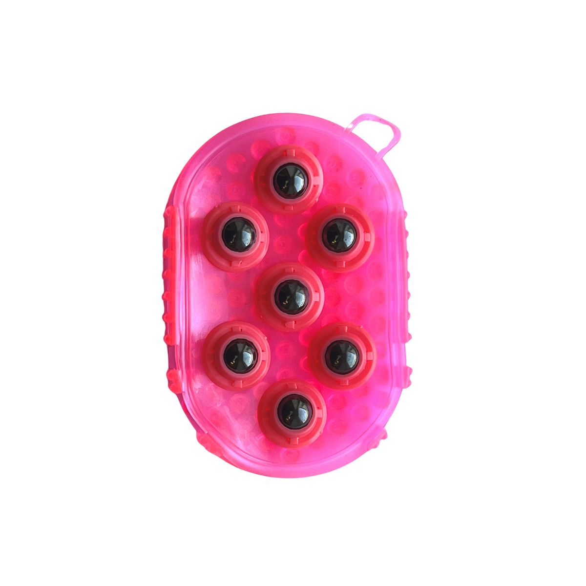 CAMEO Pink Magnetic Massage Mitt: Grooming Tool for Muscle Relaxation & Circulation Improvement.