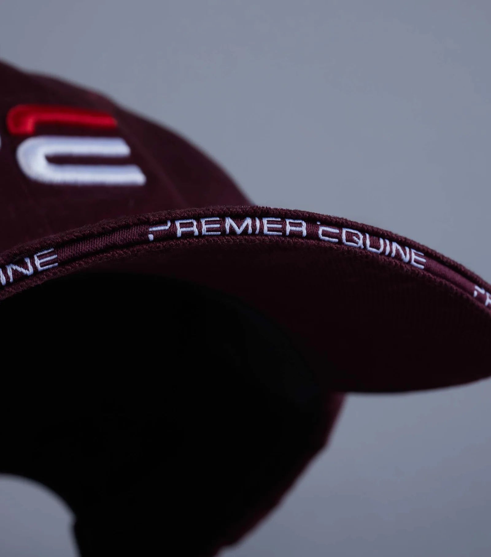 Premier Equine Wine Baseball Cap - Stylish Equestrian Headwear