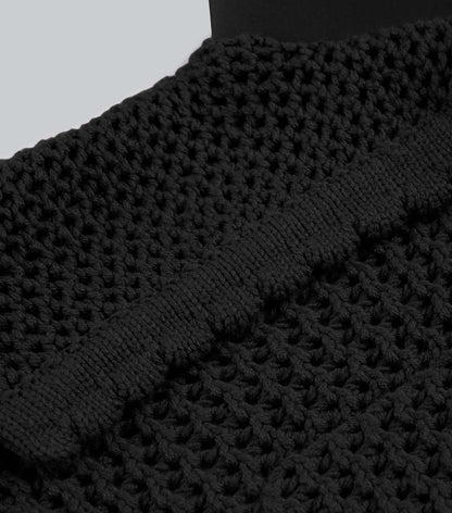 Black Premier Equine Acoustic Ear Bonnet for Horses: Soundproof, Breathable Knit Horse Fly Veil
