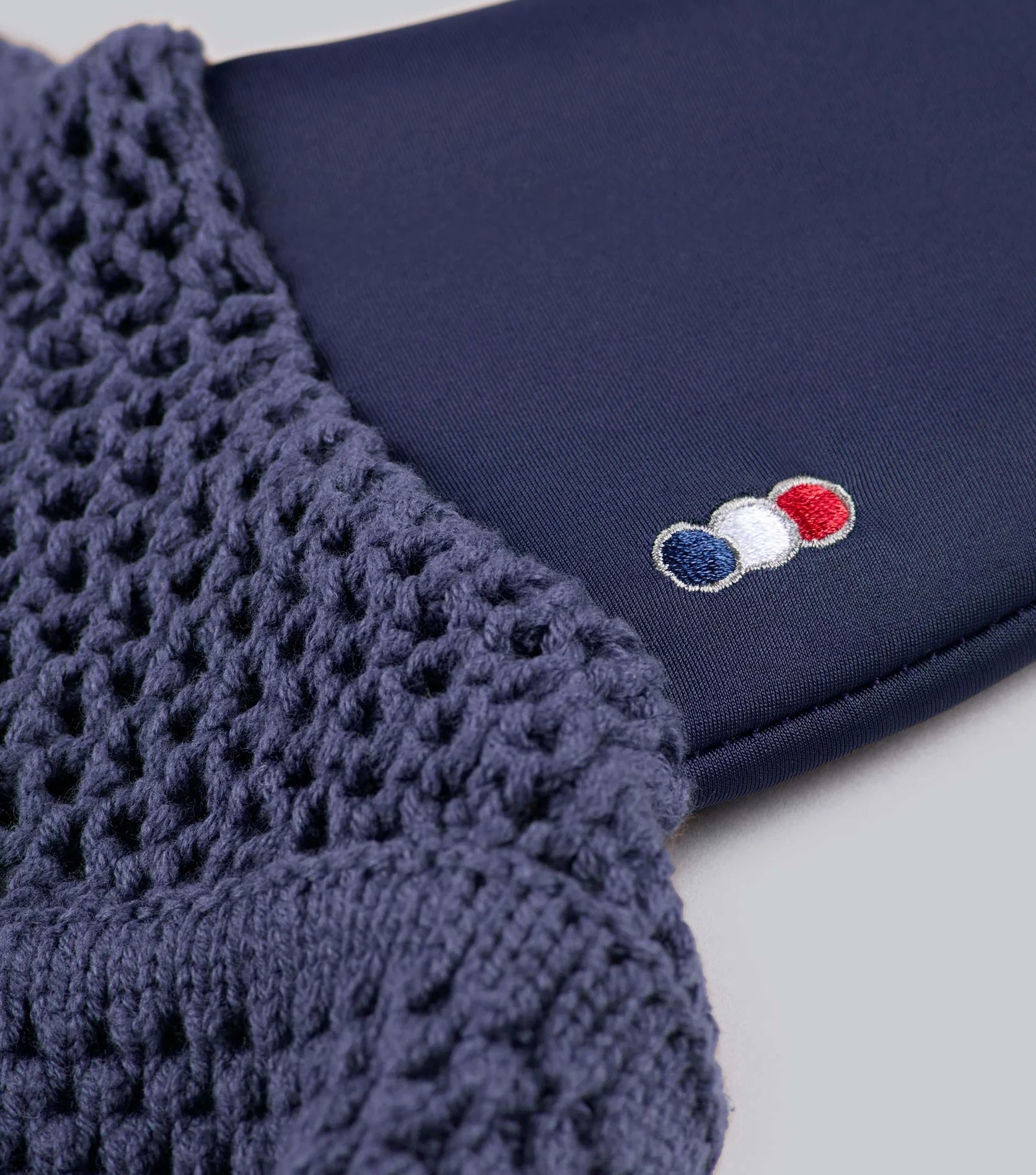 PREMIER EQUINE Premier Equine Acoustic Ear Bonnet Navy: Soundproof Horse Ear Net