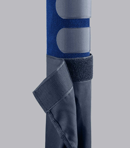 Premier Equine Padded Navy Horse Tail Guard with Tail Bag - Equine Protection & Care