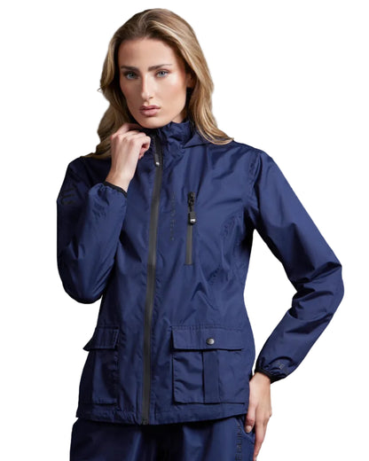 Premier Equine Petra Duo Waterproof Jacket Navy