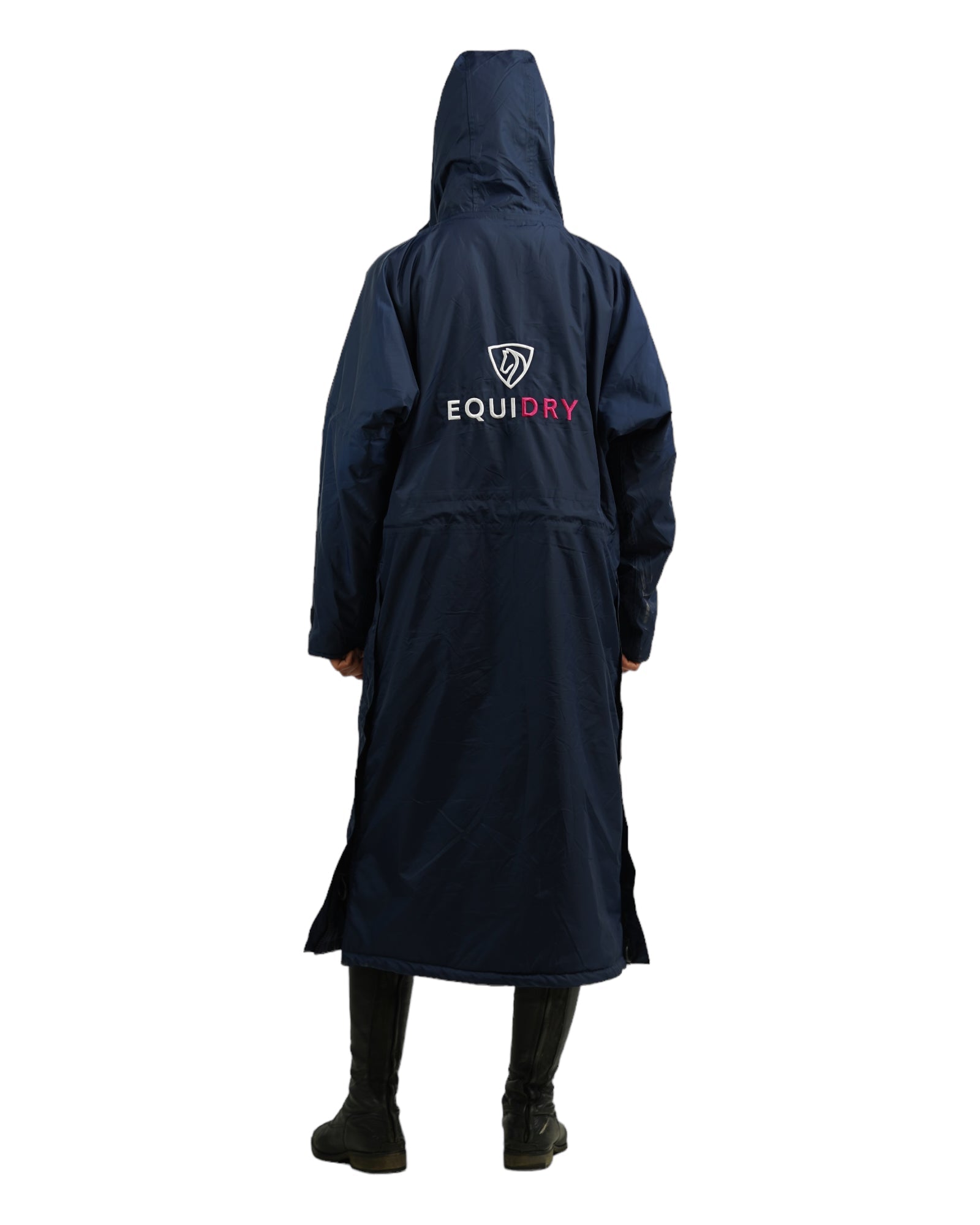 EQUIDRY Evolution Women's Thin Fleece Navy/Raspberry