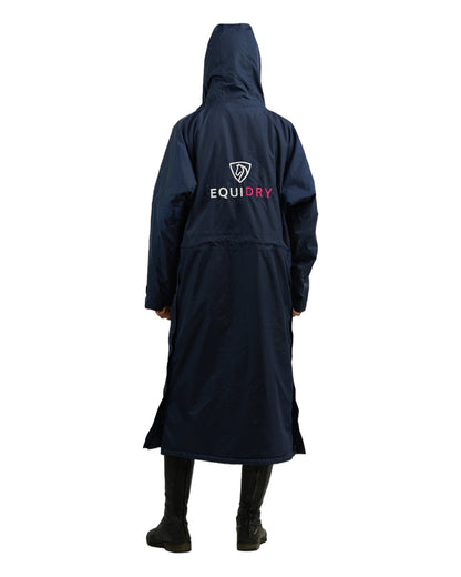 EQUIDRY Evolution Women's Thin Fleece Navy/Raspberry