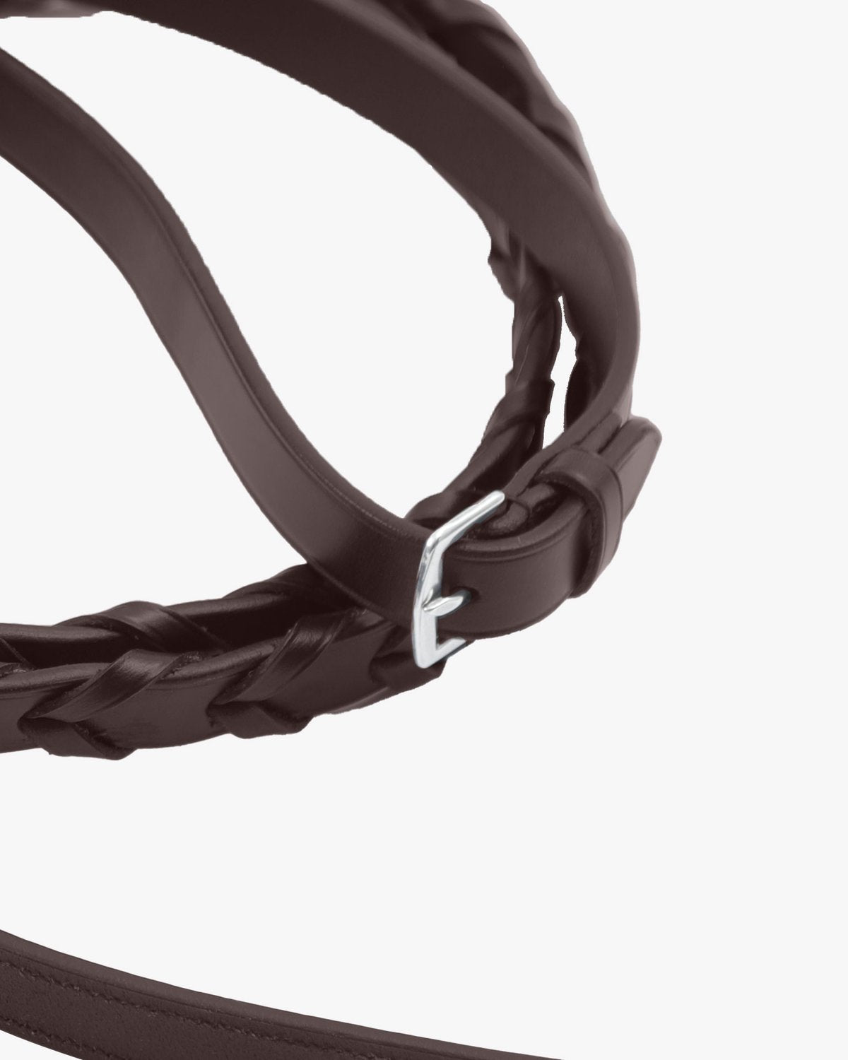 Premier Equine Pietro Laced Reins Brown Brown