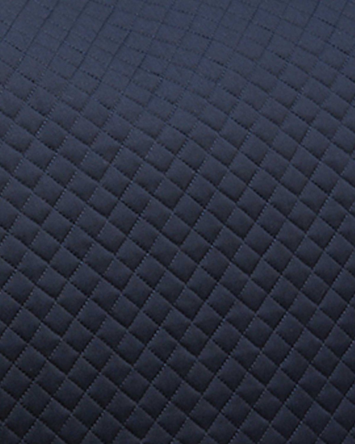 Navy Blue Pony Dressage Square Quilted Cotton Pad - Equestrian Tack