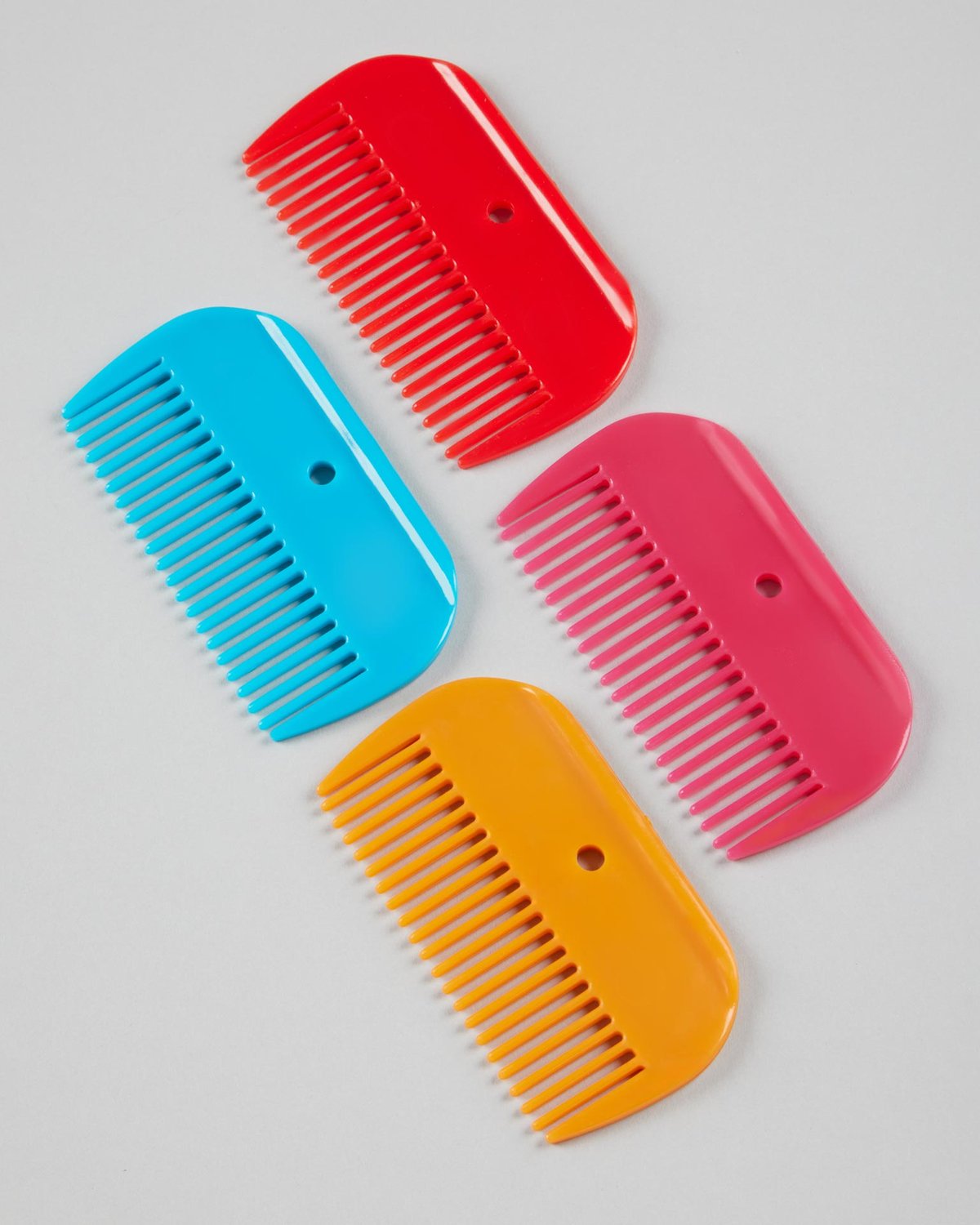 Premier Equine Plastic Mane Comb Fuchsia