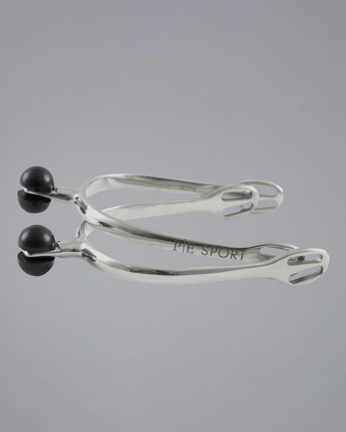 Premier Equine Plastic Roller Ball Spurs Silver