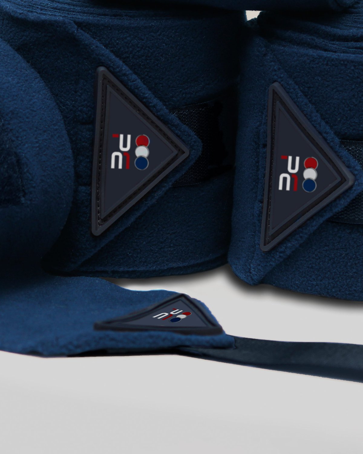 Premier Equine Navy Horse Polo Fleece Bandages, Set of 4 | Equiflair