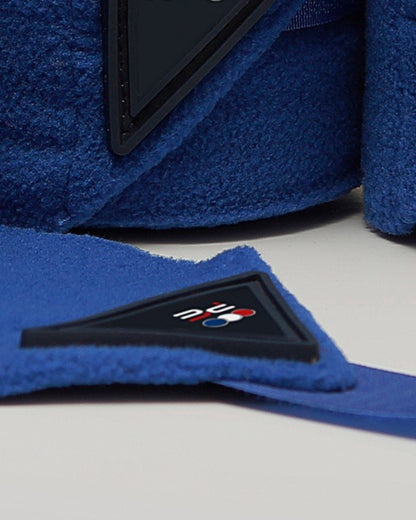 Premier Equine Polo Fleece Bandages Royal Blue - Horse Leg Wraps, Breathable, Supportive, Equestrian Tack from Equiflair