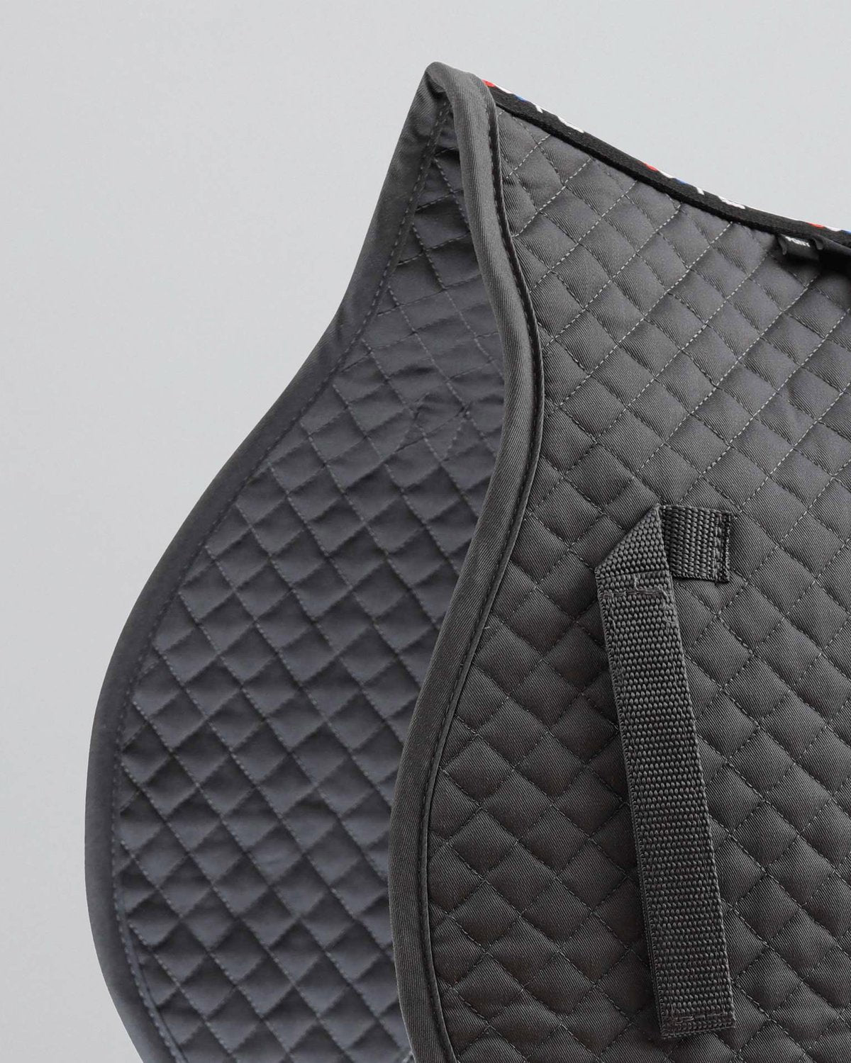 Premier Equine Pony Grey Quilted Saddle Pad - GP/Jump Square for Equestrian Use