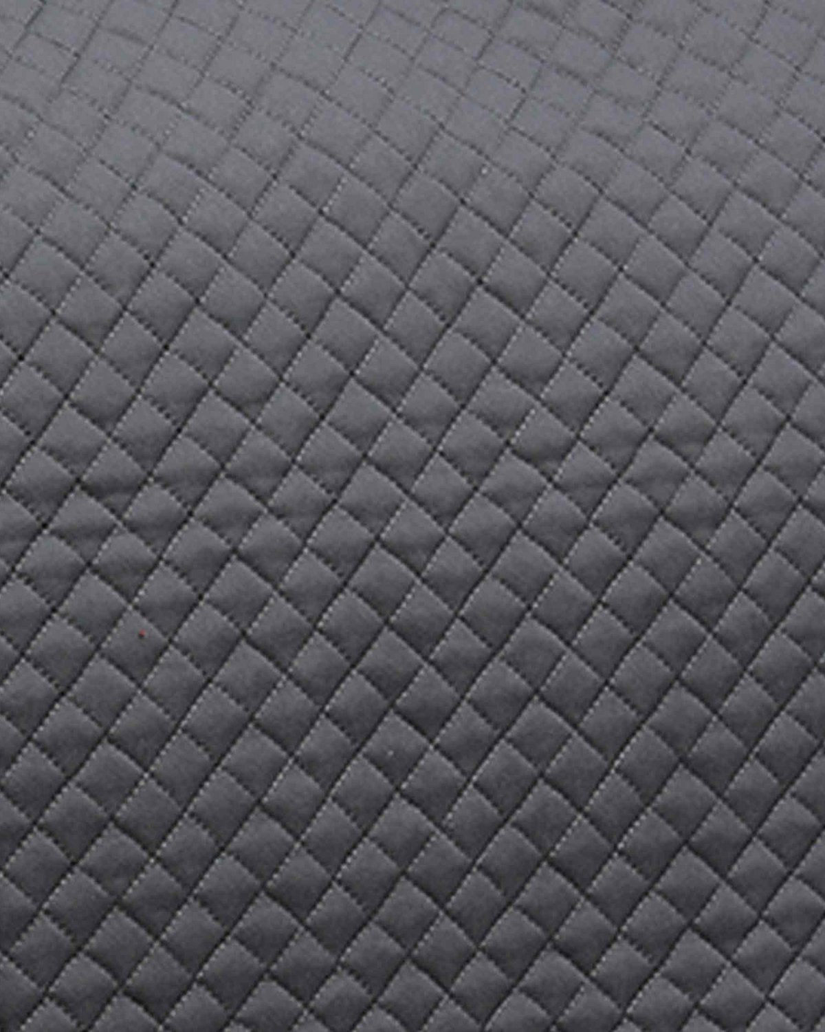 Premier Equine Pony Grey Cotton Quilted GP/Jump Saddle Pad
