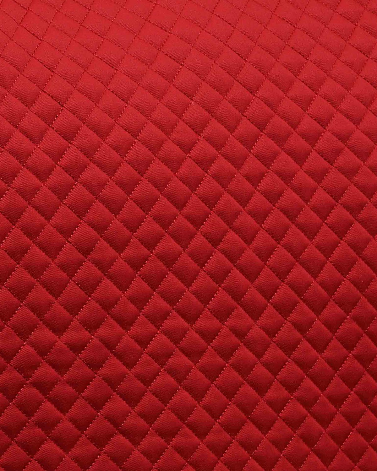 Red Quilted Pony Saddle Pad: PREMIER EQUINE Cotton GP/Jump Square - Comfort & Durability
