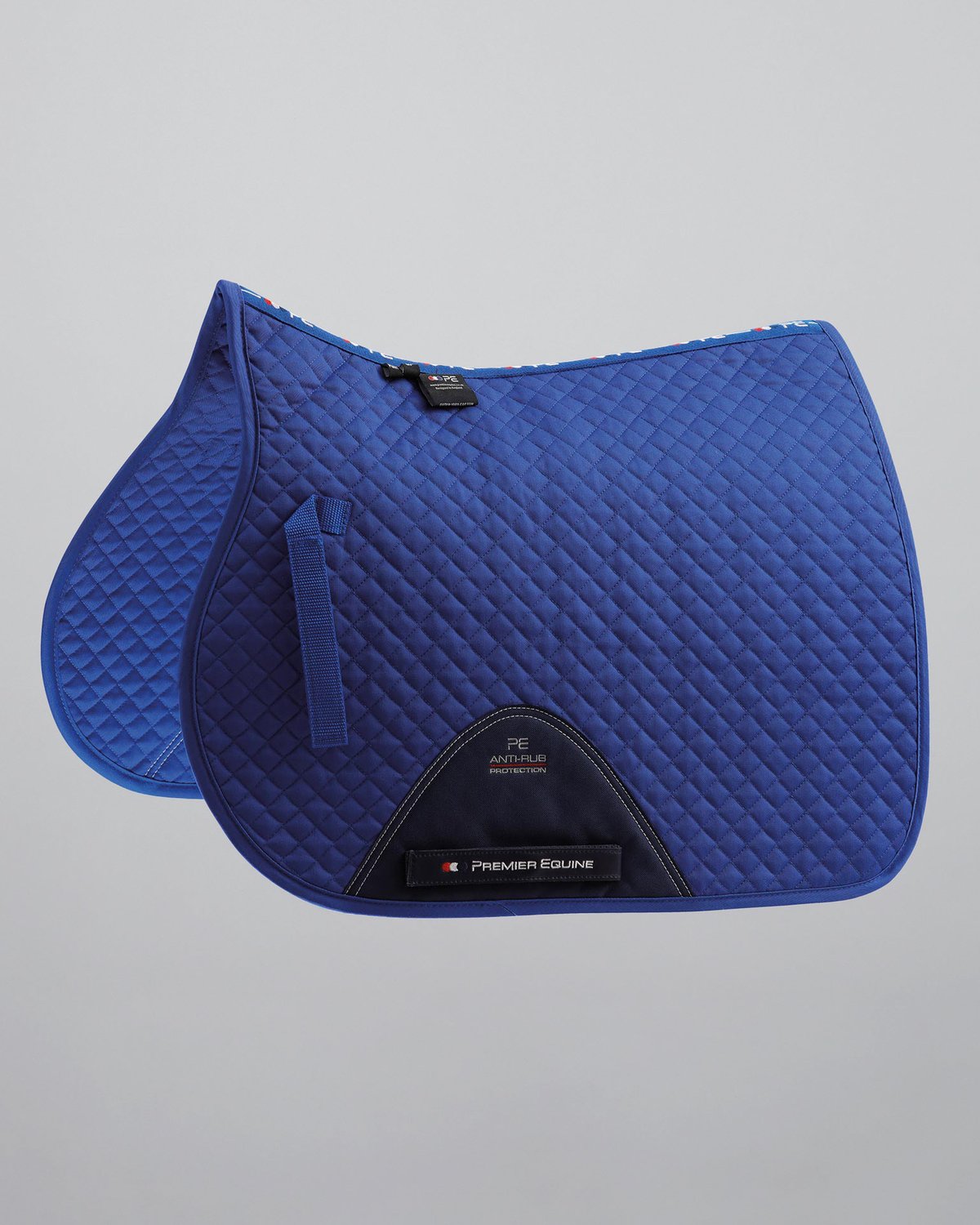 Premier Equine Pony Dressage Saddle Pad - Royal Blue Cotton | Equiflair