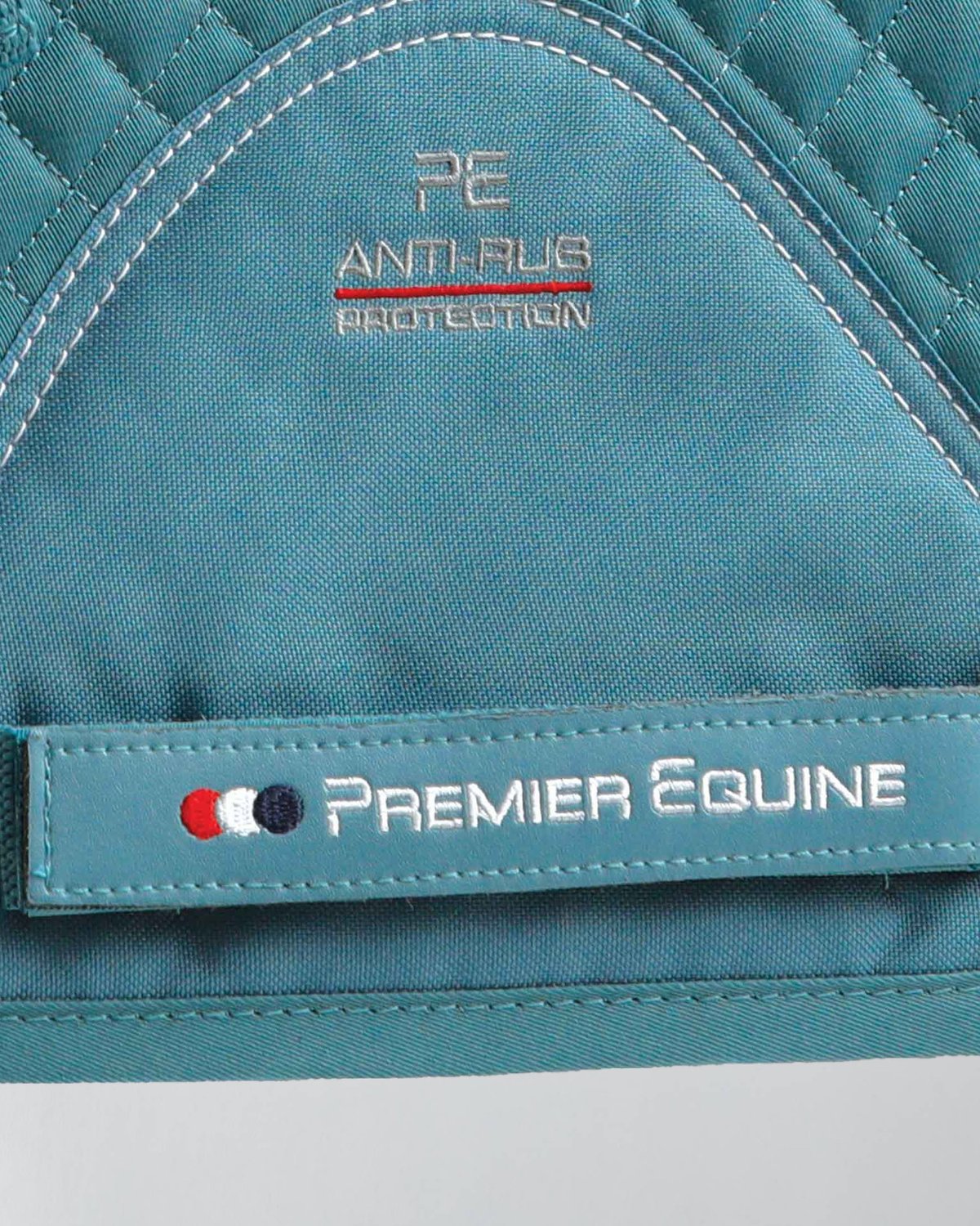Premier Equine Pony Plain Turquoise Saddle Pad GP/Jump Cotton Square | Equiflair