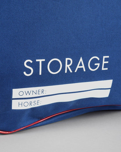 Premier Equine Storage Bag Navy: Horse Equipment Organizer with Owner & Horse Label