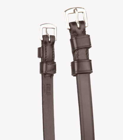 Premier Equine Brown Leather Throatlatch for Bridle - Horse Tack Accessory