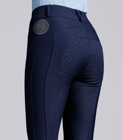 Premier Equine Meraki Women's Gel Full Seat Riding Breeches Navy