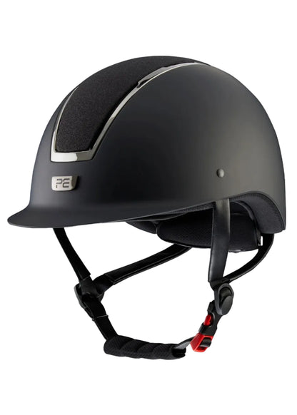 Premier Equine Odyssey Horse Riding Helmet - Space Black: Safe, Adjustable, & Stylish Equestrian Gear -…