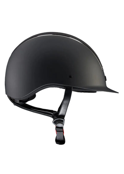 PREMIER EQUINE ODYSSEY Black Horse Riding Helmet: PAS 015 & VG1 Safety Rated