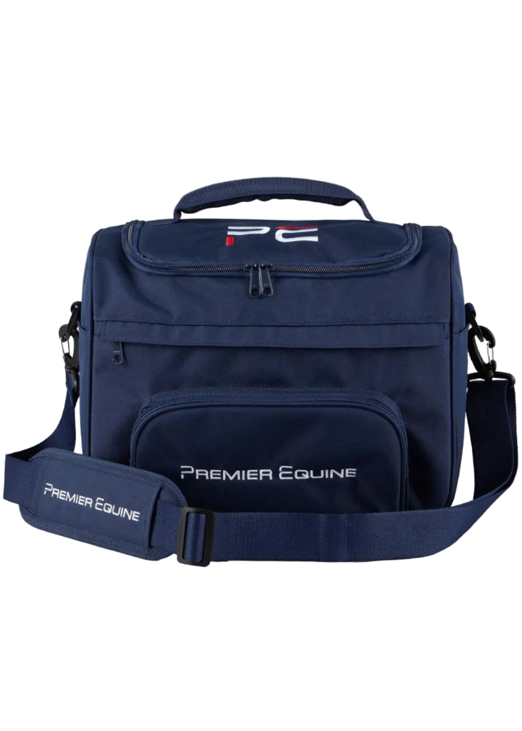 PREMIER EQUINE Grooming Bag Navy - Stylish and Functional Equestrian Storage Solution - Grooming Bags & Boxes Horse One Size
