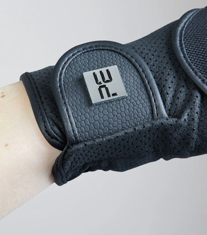 PREMIER EQUINE PRESA Mesh Riding Gloves Black: Breathable, touchscreen compatible. Equestrian gear for optimum grip & comfort.