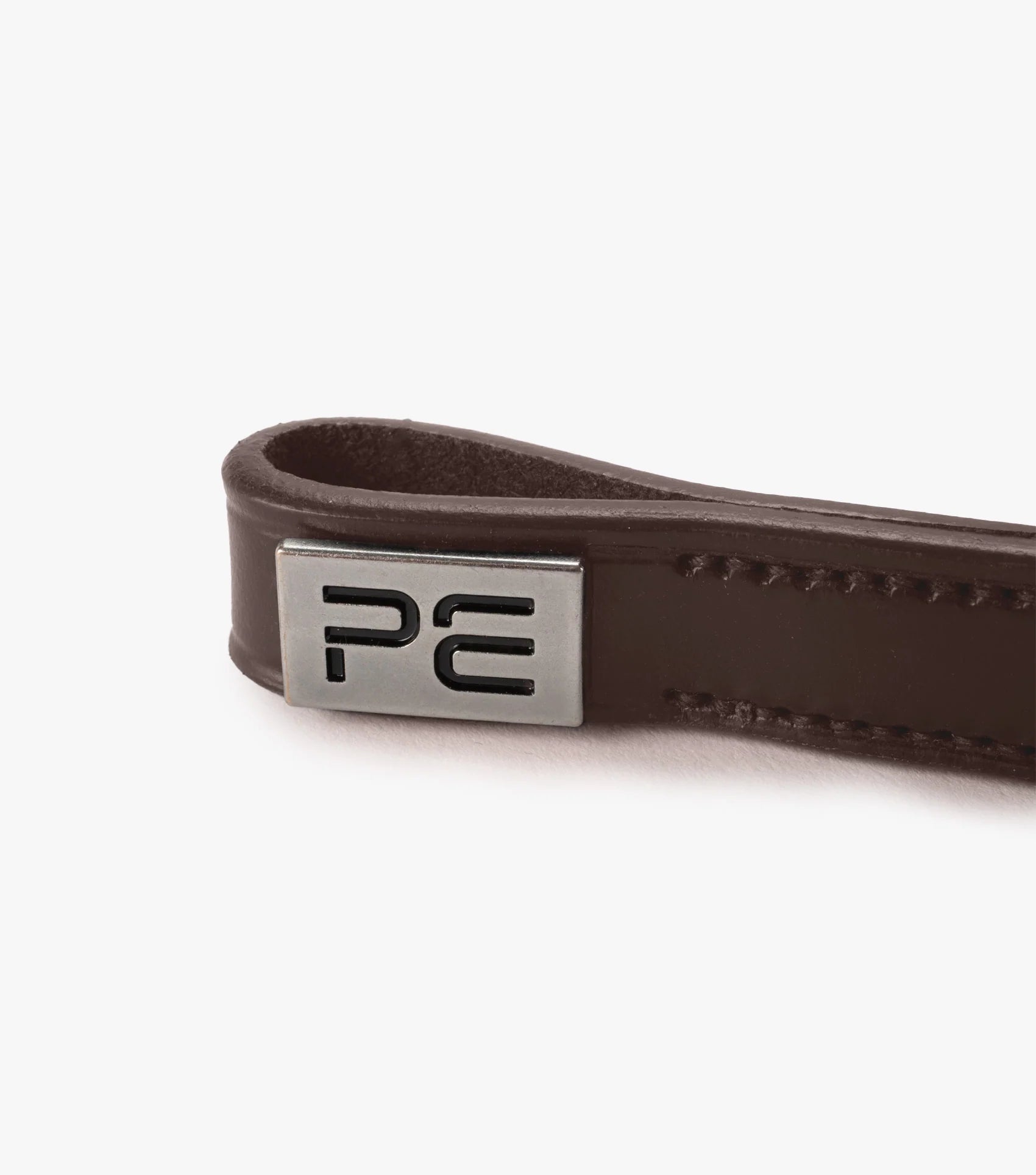 Premier Equine Primo Hunter Browband Brown - Italian Leather Equestrian Browband