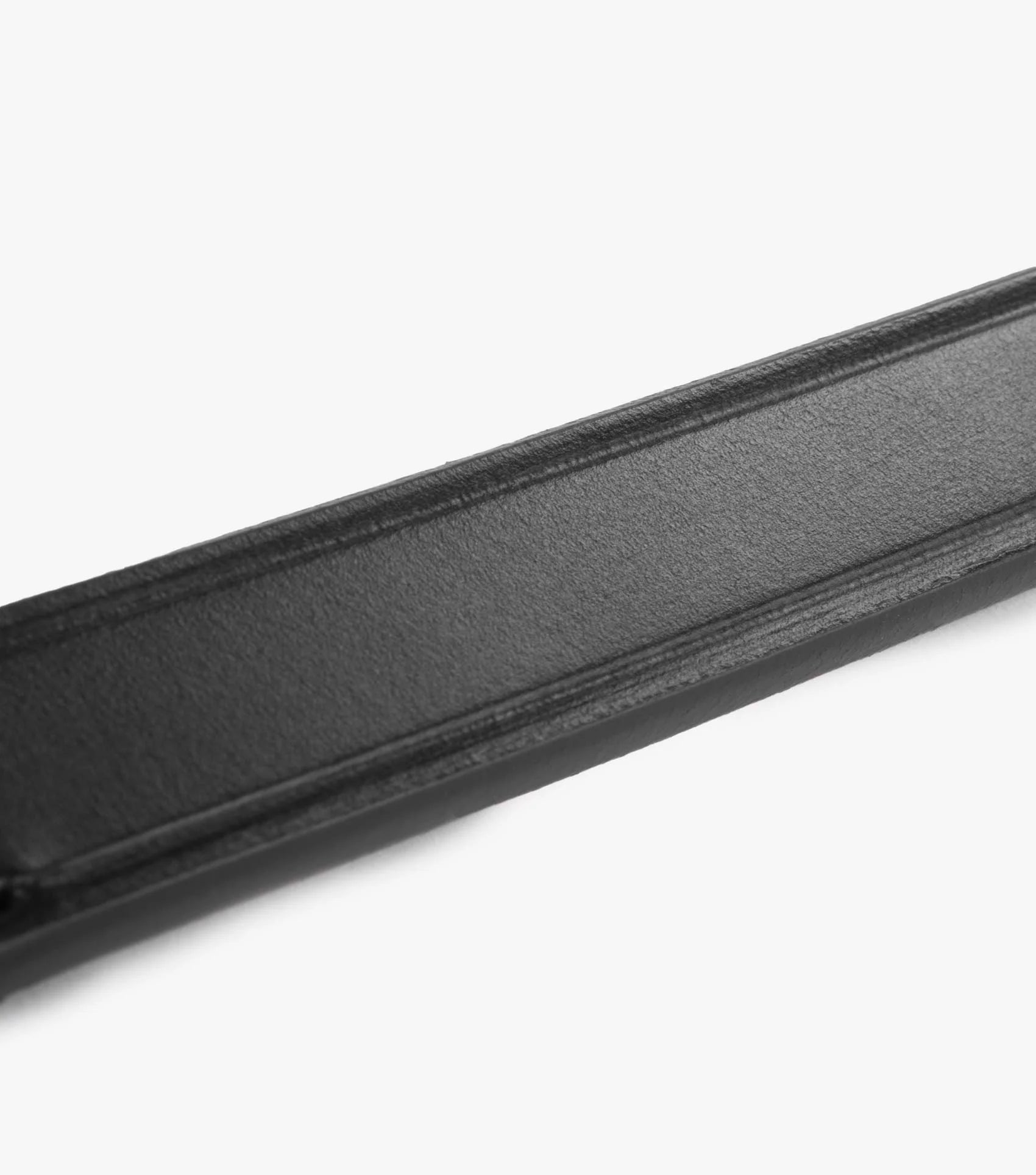Premier Equine Black Leather Hunter Browband | Showing Browband | Equestrian Bridle