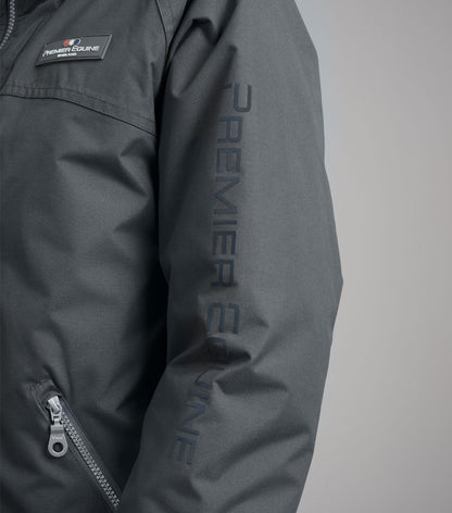Premier Equine Pro Rider Waterproof Riding Jacket Anthracite Grey - Equiflair