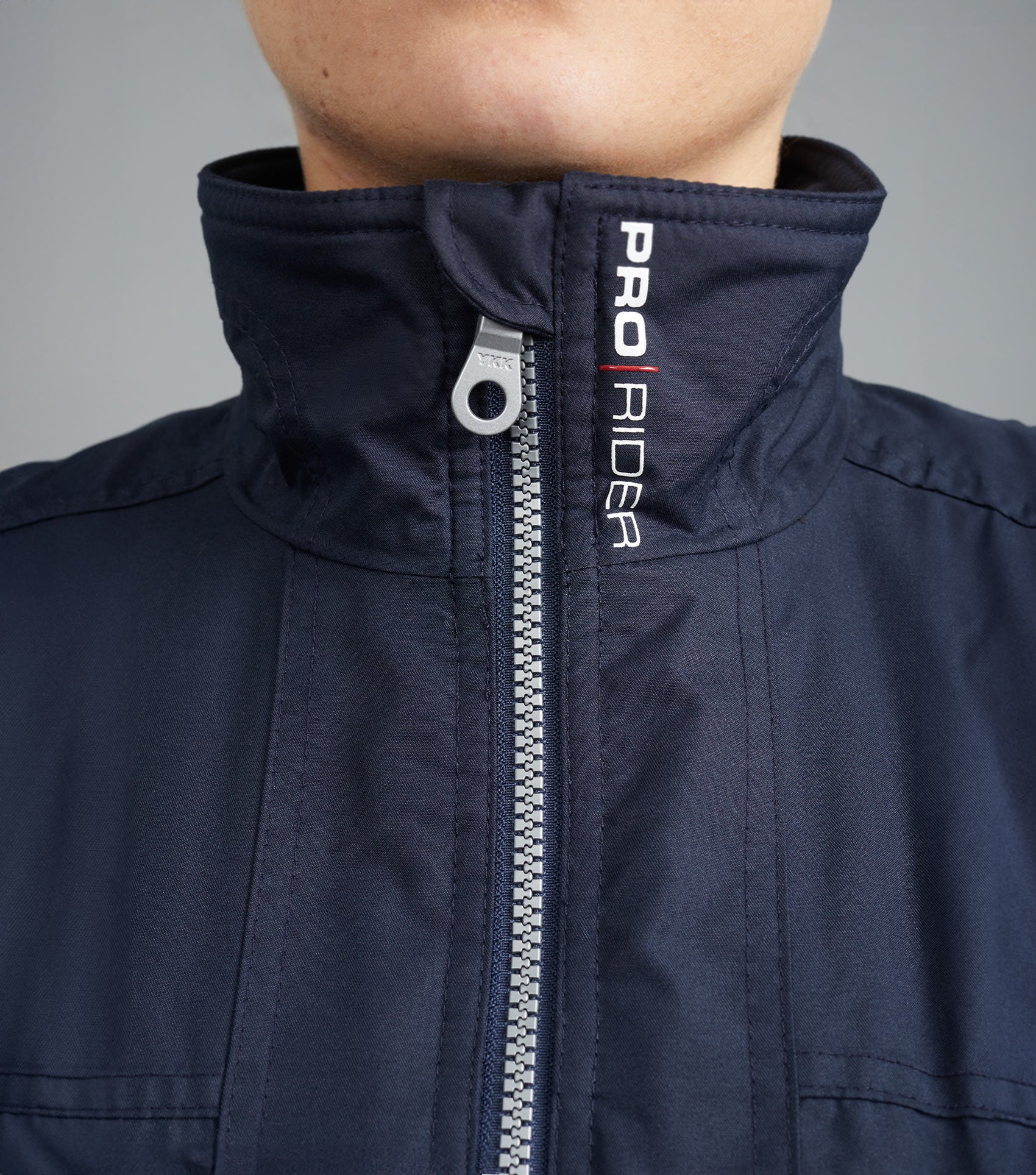 Premier Equine Pro Rider Unisex Waterproof Riding Jacket Navy - Waterproof Riding Coat for Outdoor Comfort