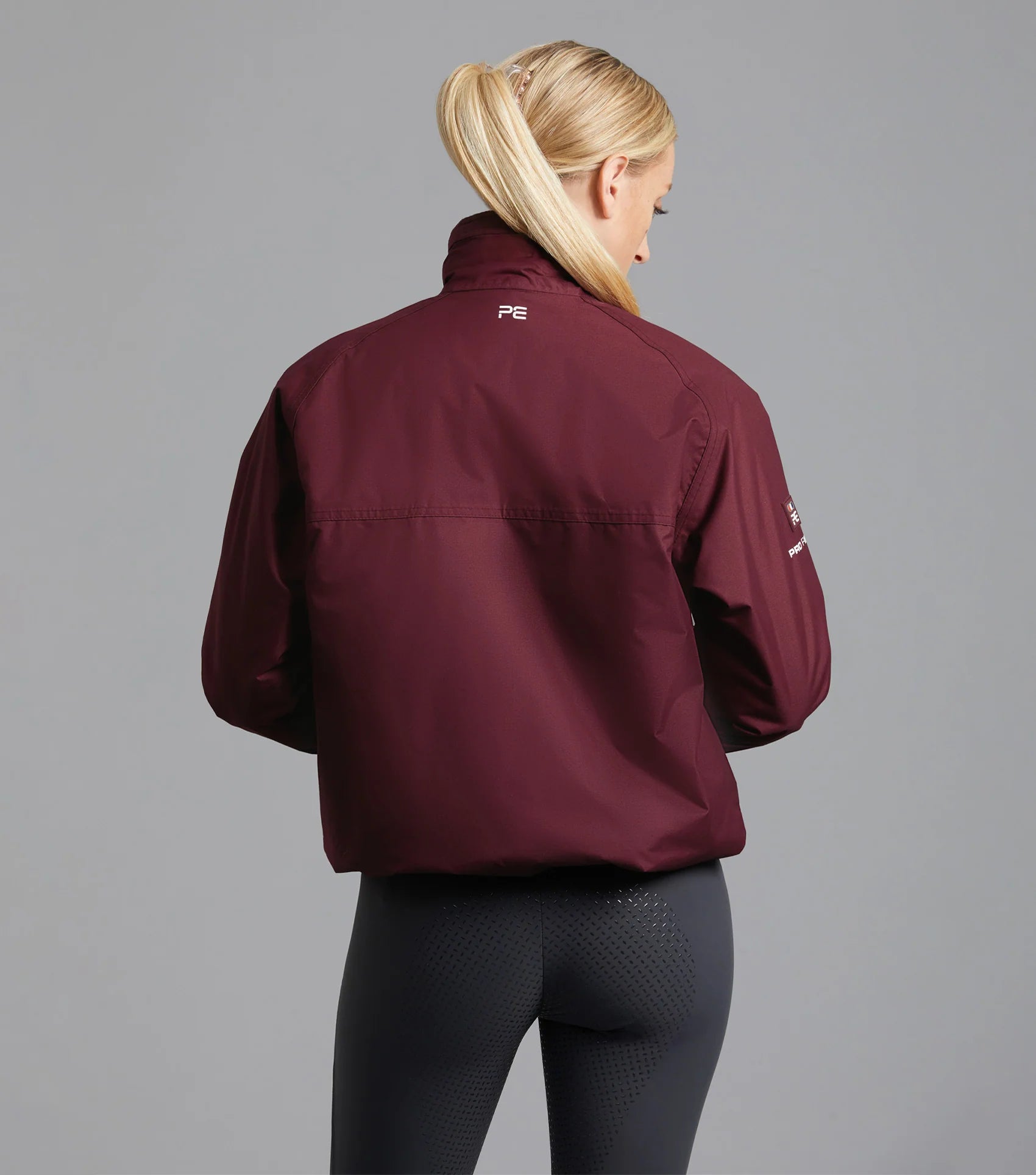 Premier Equine Wine Waterproof Riding Jacket - Equestrian Apparel for Women
