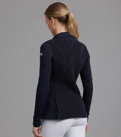 Premier Equine Quarto Ladies Equestrian Competition Jacket - French Navy