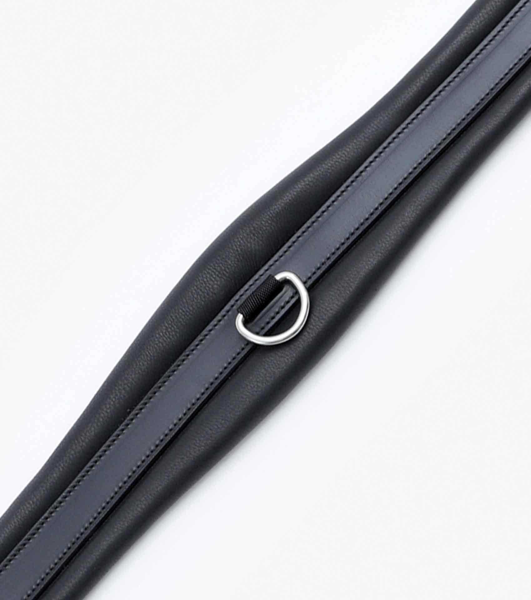 Premier Equine Rapone Leather Girth Black