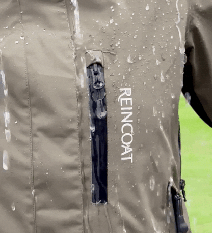 Reincoat Air Adult Waterproof Jacket - Midnight Navy. Breathable Shell Jacket with ReinRepel Technology for Outdoor Activities.