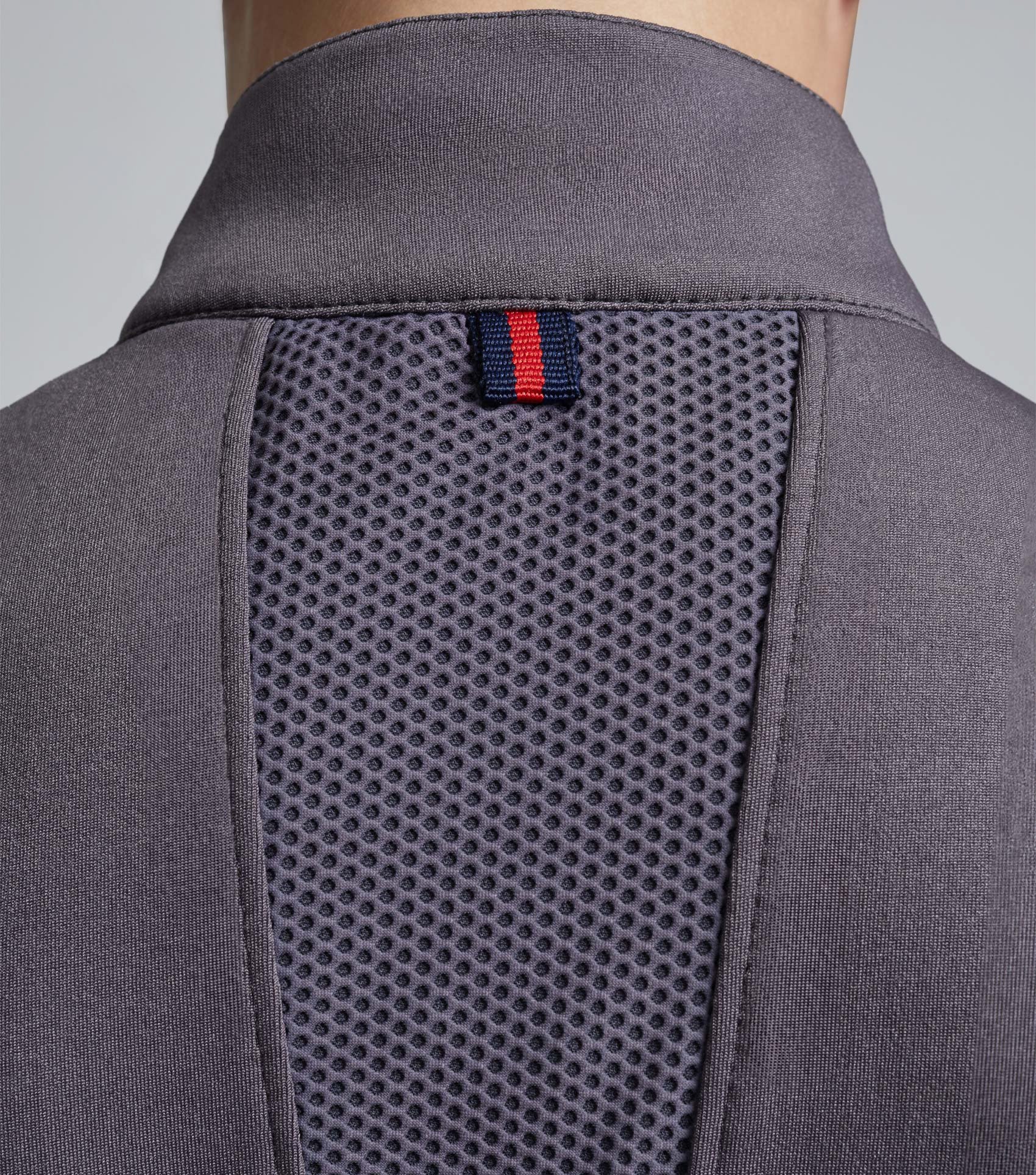 PREMIER EQUINE Mini Remisa Girl's Grey Riding Top: Technical, Short Sleeve, Breathable. Shop Equiflair for equestrian apparel.