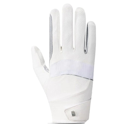 Roeckl Manecaress Riding Gloves White | Equiflair