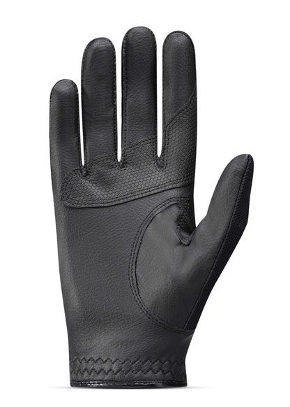 Roeckl Millero Riding Gloves Black/Volcanic Ash | Equiflair