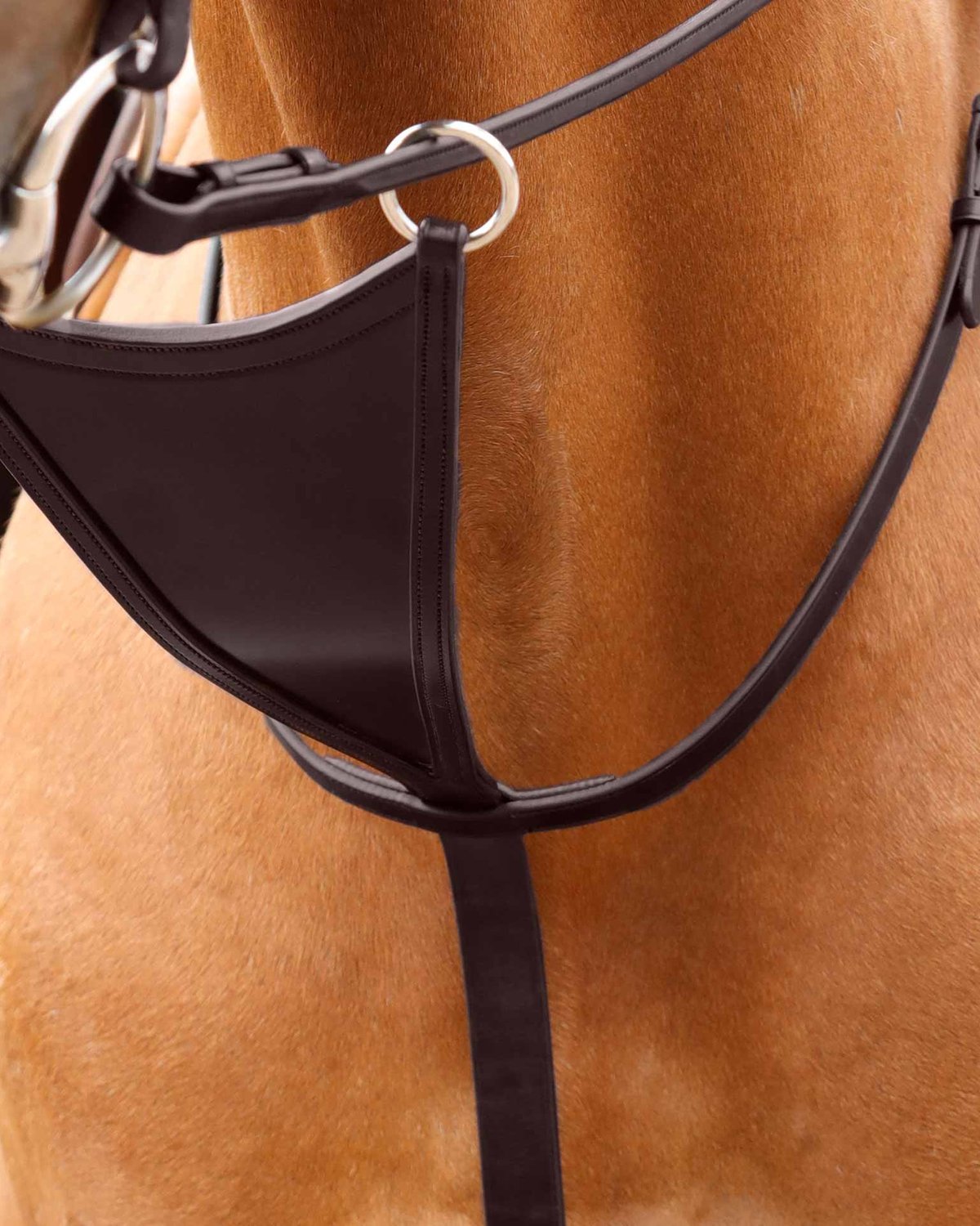 Premier Equine Rosello Bib Martingale Brown