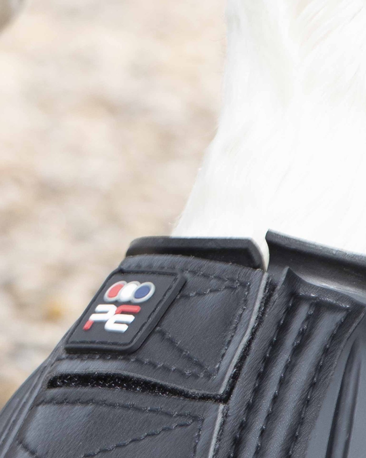 Premier Equine Rubber Bell Over Reach Boots Black | Horse Boots for Protection