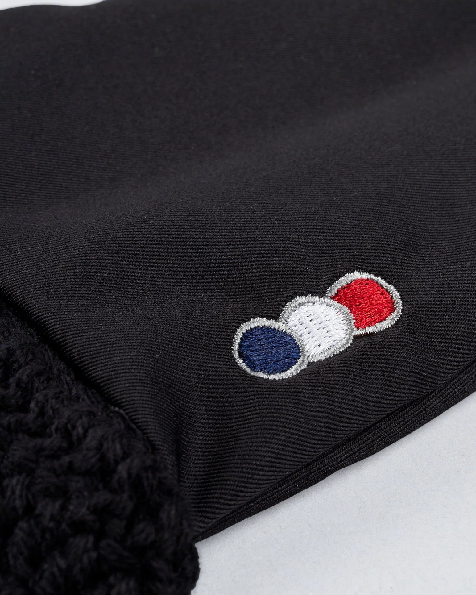 PREMIER EQUINE Salto Black Fly Veil - Equine Ear Net, Tricolor Embroidery, Horse Fly Protection - XL