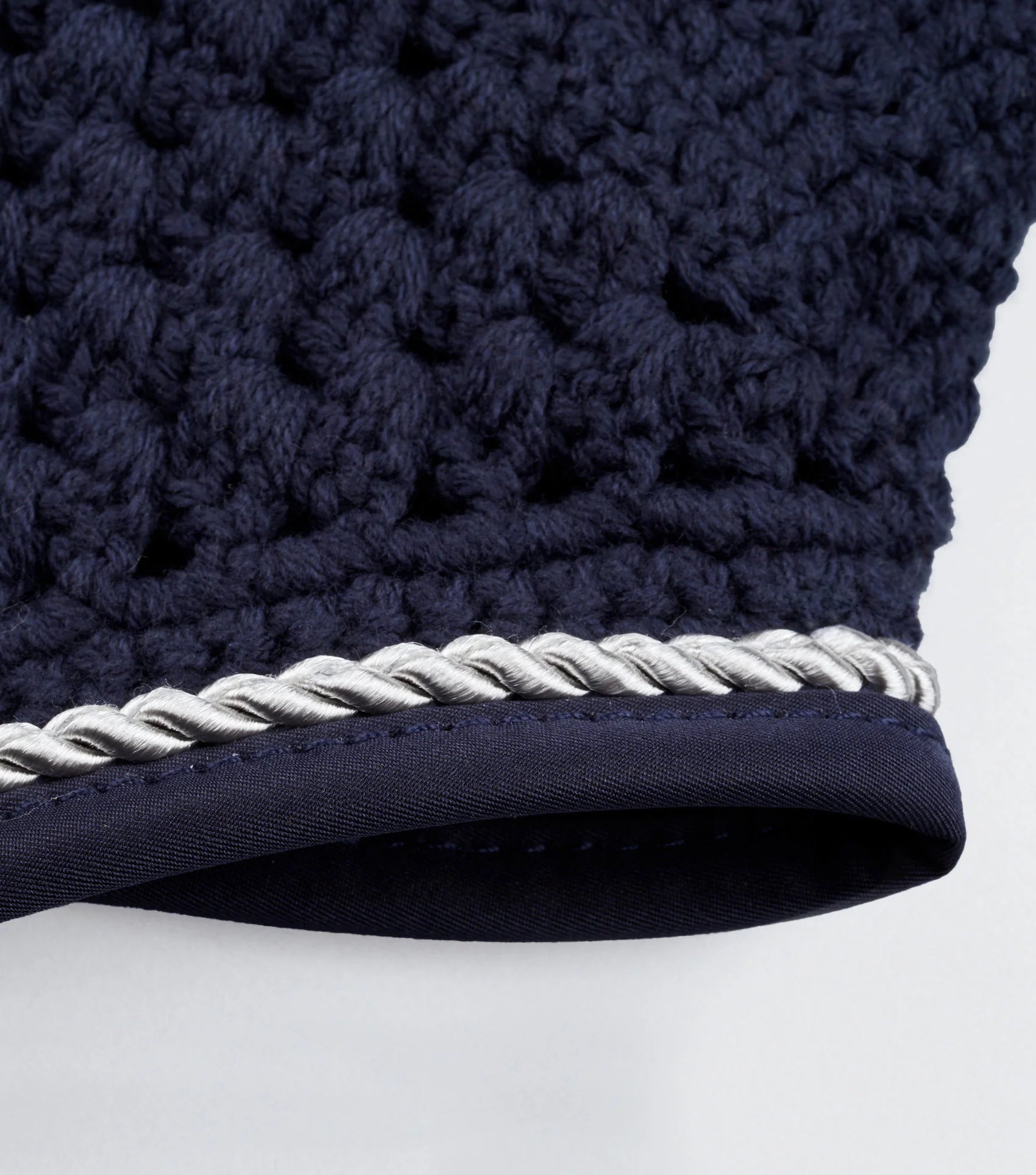 Premier Equine Navy Crochet Fly Veil for Horses - Equiflair Shop Online Now