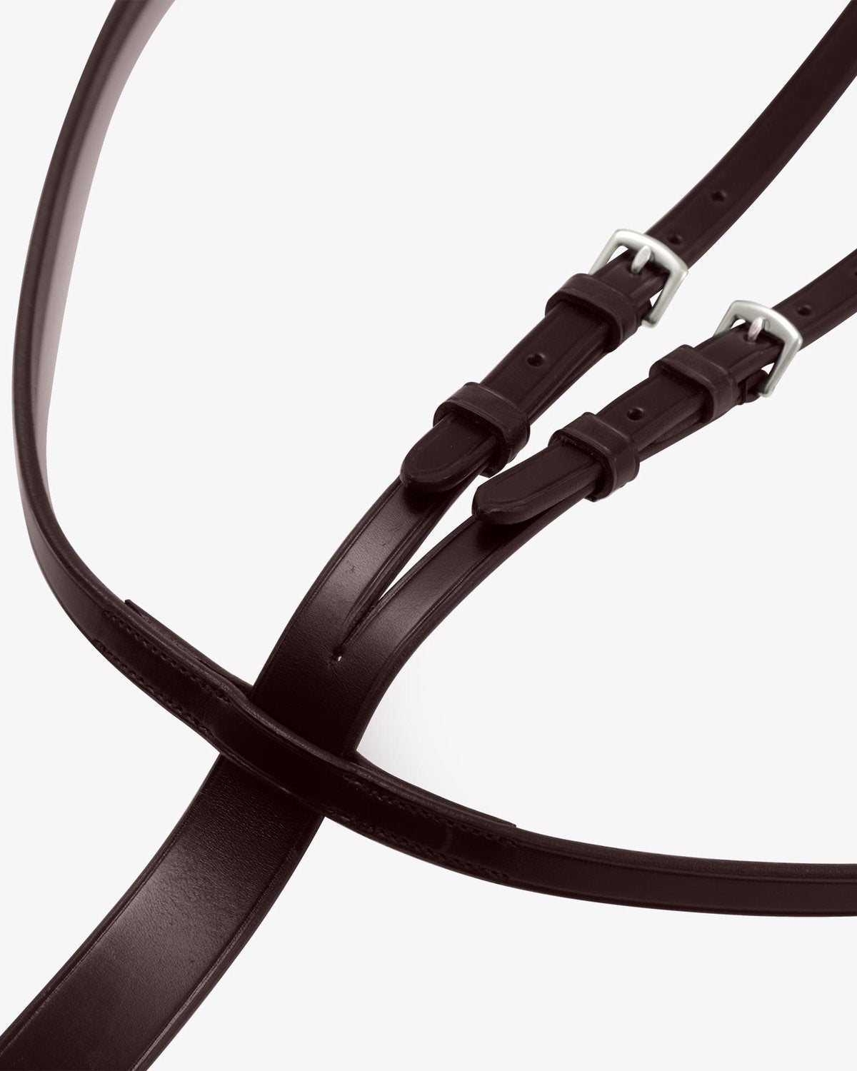 Premier Equine Santadi Adjustable Running Martingale Brown