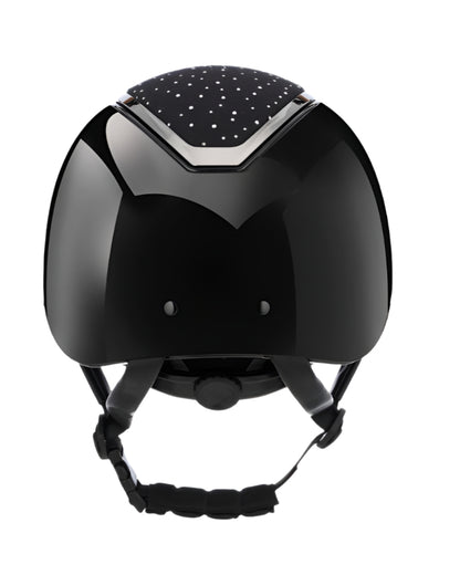 Charles Owen Kylo EQx Crystal Helmet Black Gloss/Chrome