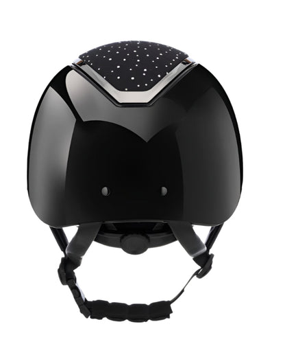 Charles Owen Kylo EQx Crystal Helmet Black Gloss/Chrome