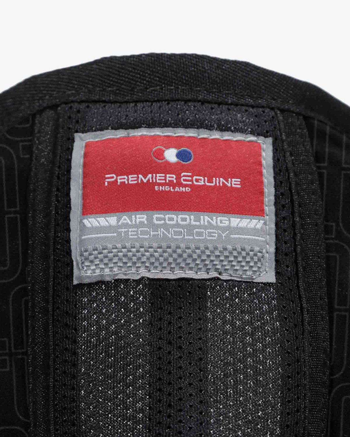 Premier Equine Shock Absorber Half Pad Black - Air Cooling Technology for Horse Riding Comfort
