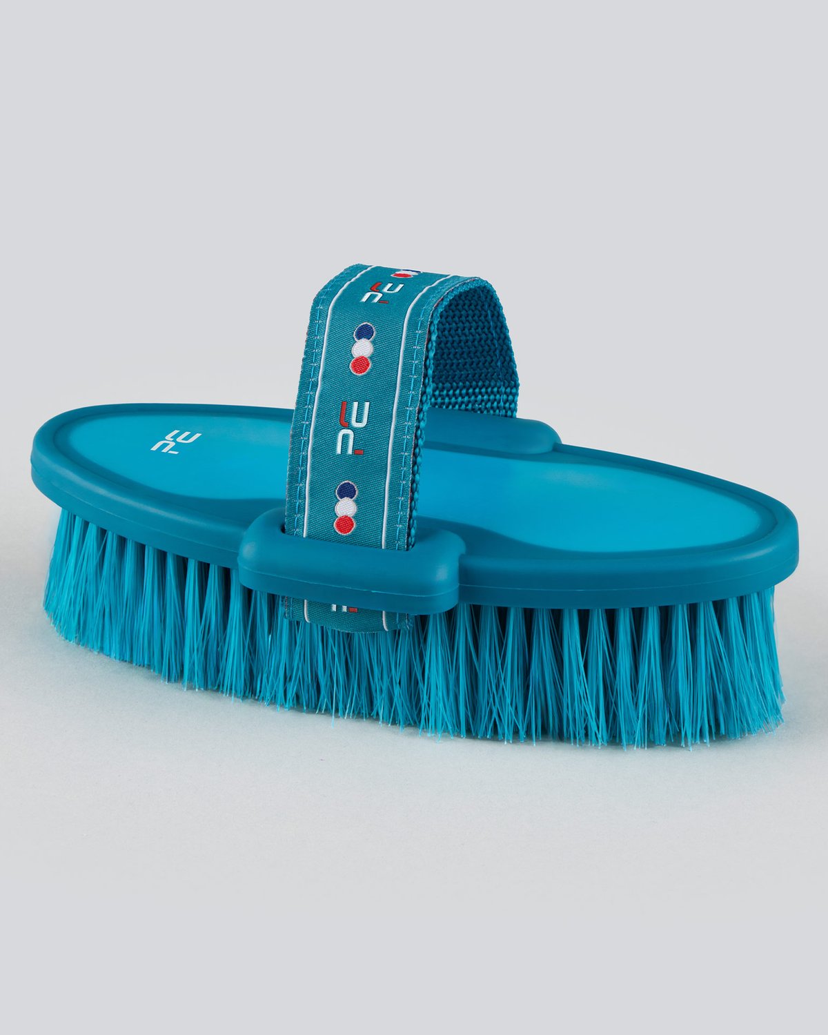 Blue Horse Grooming Brush - Soft-Touch Body Brush for Equine Care, Premier Equine
