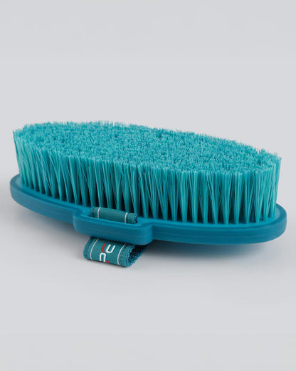 Premier Equine Soft-Touch Body Brush Med Blue & Peacock
