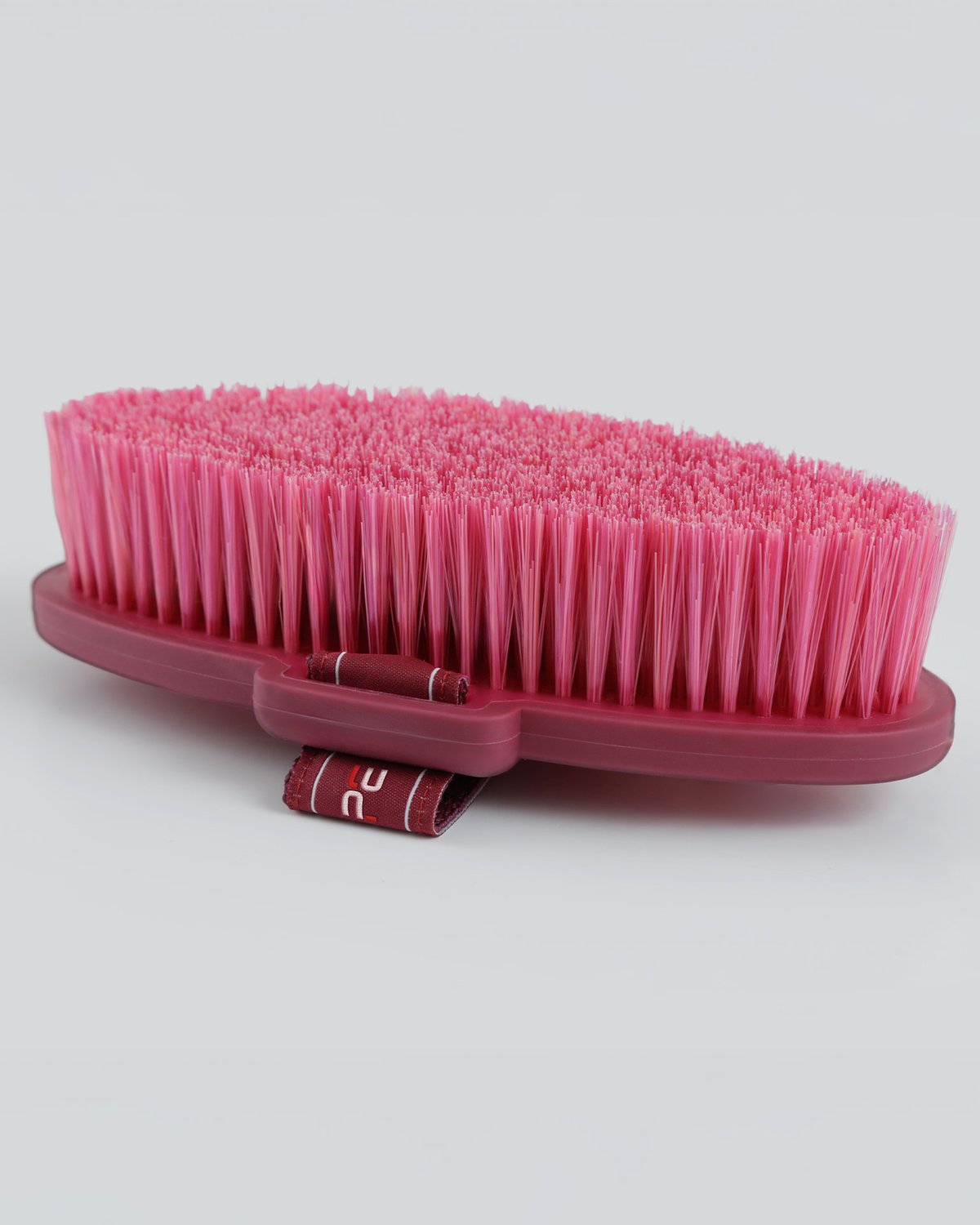 PREMIER EQUINE Soft-Touch Horse Body Brush - Wine & Fuschia Equine Brush