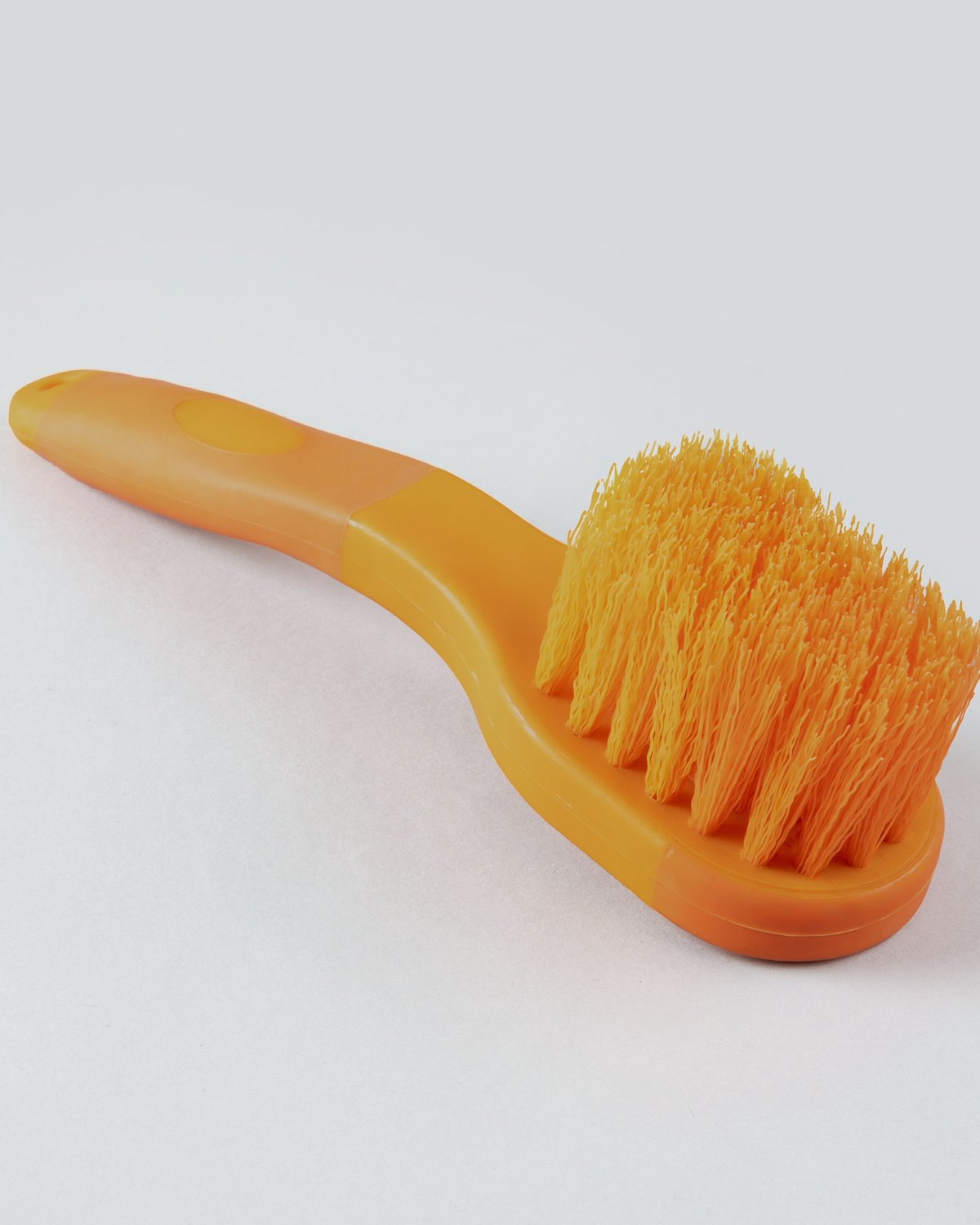 PREMIER EQUINE Soft-Touch Orange & Amber Bucket Brush | Equiflair