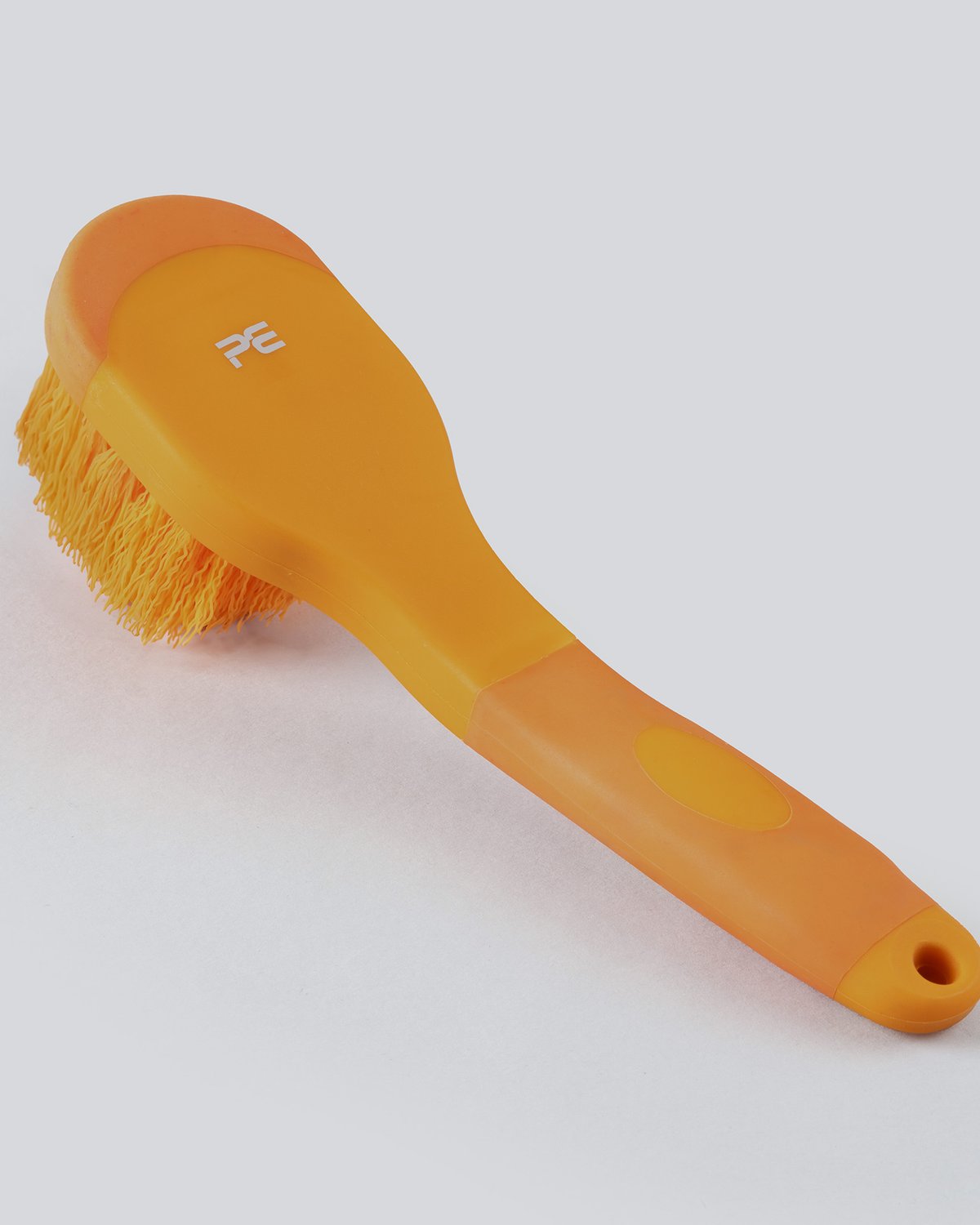 Premier Equine Soft-Touch Bucket Brush - Orange & Amber. Equiflair equestrian cleaning supplies.
